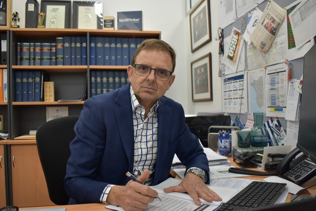 Member for MacKillop Nick McBride has questioned the waiting times for firearm applications. (File)