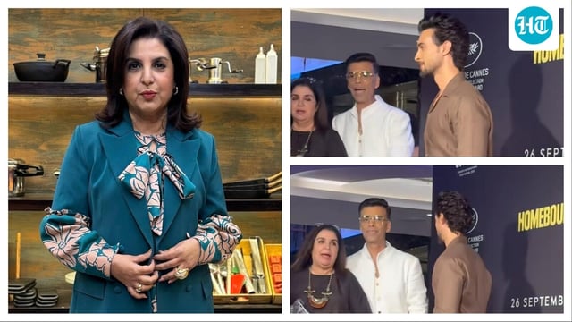On Monday, Karan Johar and Farah Khan attended the premiere Homebound, where the incident took place.