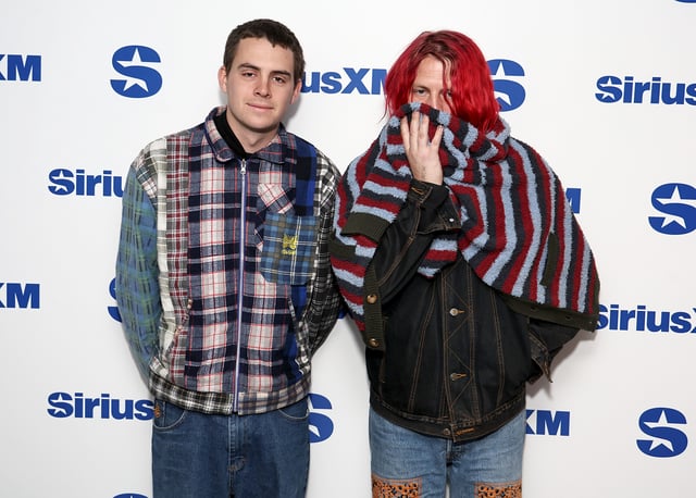 NEW YORK, NEW YORK - JANUARY 31: Royel Otis visits SiriusXM at SiriusXM Studios on January 31, 2024 in New York City. (Photo by Jamie McCarthy/Getty Images)