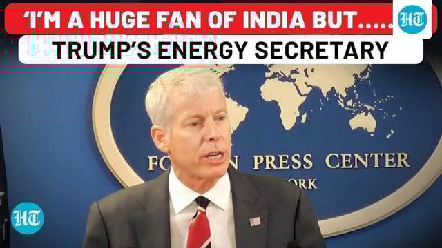 Trump’s energy secretary lauds India amid tariff tensions