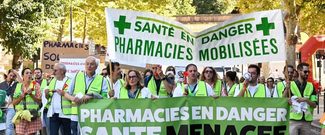 Les pharmacies s’étaient mobilisées le 18 septembre à Toulouse (Haute-Garonne).