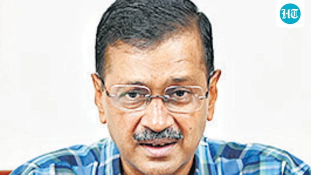 Arvind Kejriwal vacated his official residence (6, Flagstaff Road) last year after stepping down as the chief minister. (HT PHOTO)