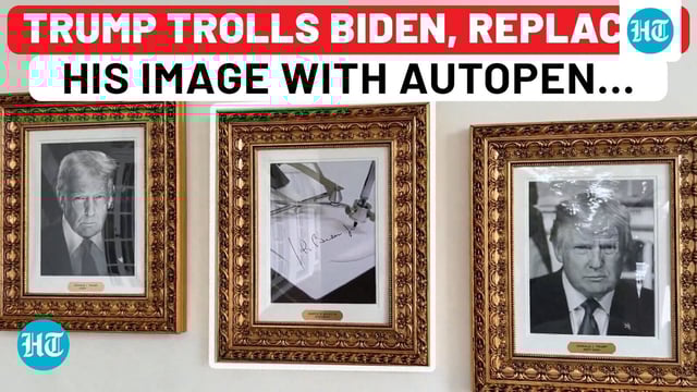 Biden replaced by autopen as Trump royally mocks Joe Biden 