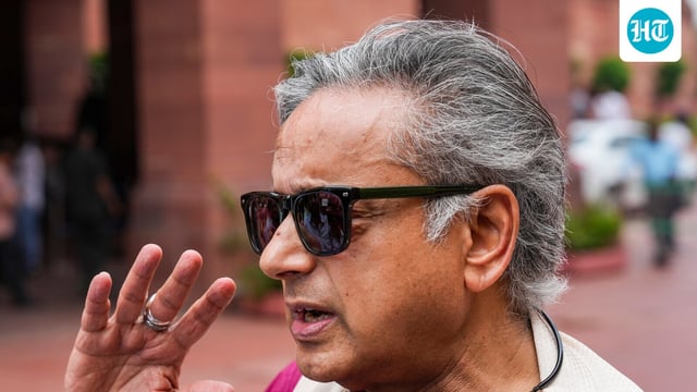 Congress MP Shashi Tharoor shared his take on team India's decision to not shake hands with Pakistani players.