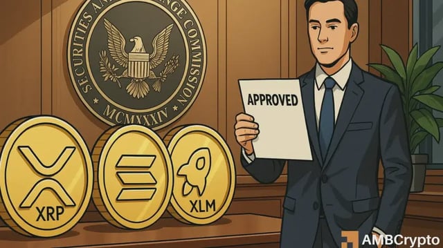 SEC ETF nod puts Hashdex ETF in spotlight: XRP, Solana, Stellar come together