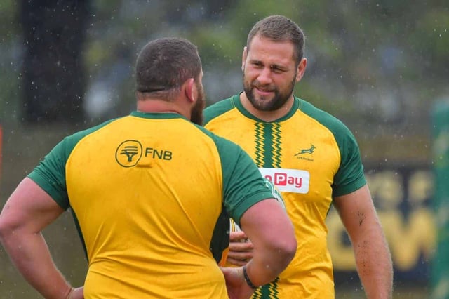 Wilco Louw and Thomas du ToitPicture: Grant Pitcher/Gallo Images