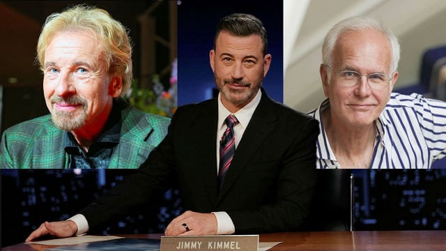 Was Thomas Gottschalk und Harald Schmidt zum Fall Jimmy Kimmel sagen.