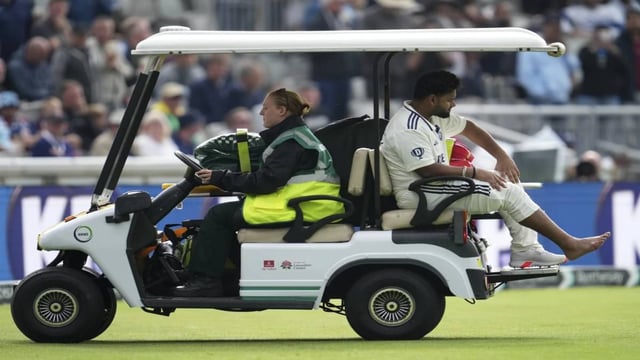 Rishabh Pant fractures his foot during 4th Test match between India and England | Image: AP