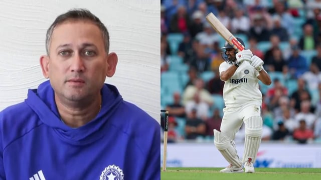 Ajit Agarkar, Karun Nair | Image:  Screengrab/ANI