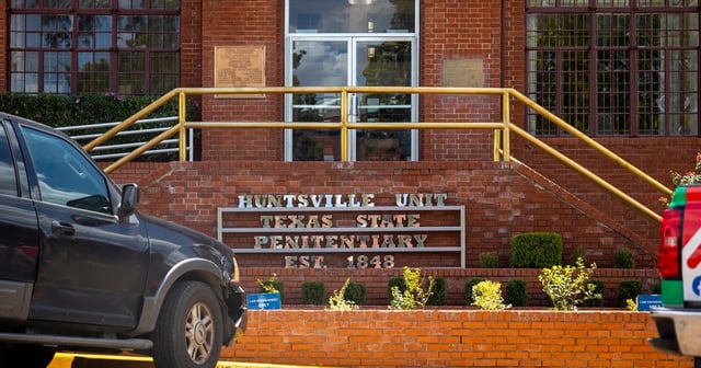 The Texas State Penitentiary at Huntsville, also known as the "Walls Unit,” near downtown Huntsville, on Aug. 16, 2022.