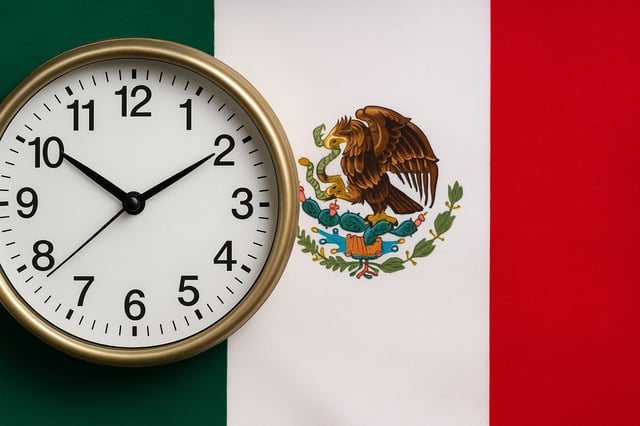 En 2025 solo municipios fronterizos aplicarán el cambio de horario en México. (Foto: Open AI)