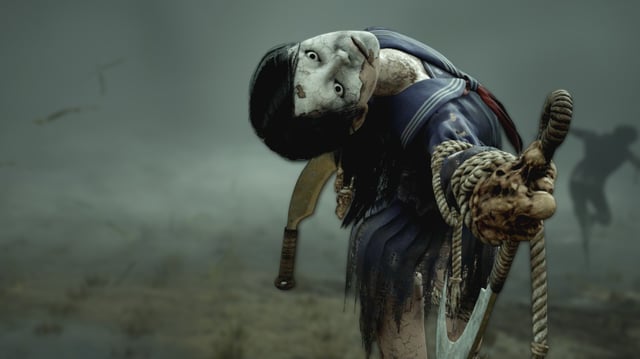 Silent Hill f scarecrow field walkthrough