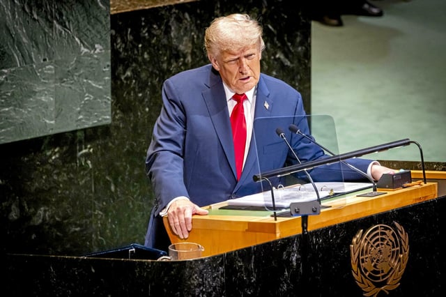 Donald Trump s'est dit victime de sabotage à l'ONU.
