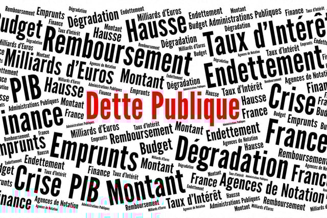 La dette française dépasse désormais les 115 % du PIB.
