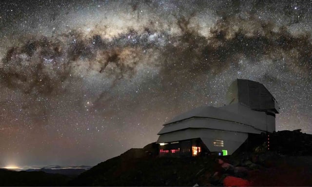 The Vera Rubin Observatory (Credit: Rubin Observatory/NSF/AURA/B. Quint).