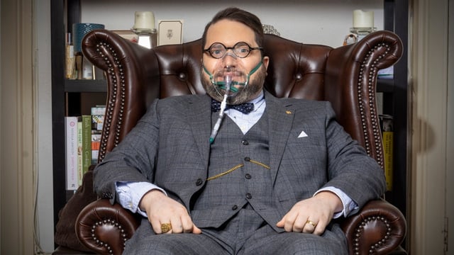 Nicholas Rossi in Glasgow in 2022 before his extradition to America