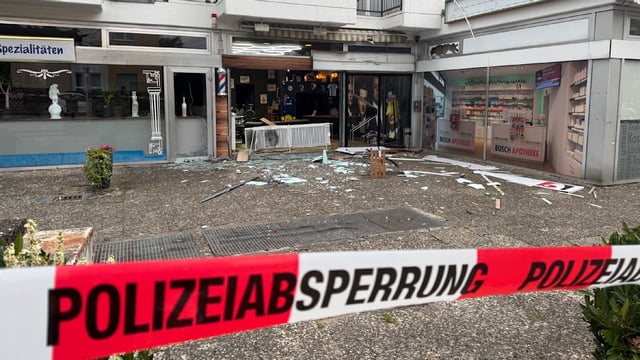War es Rache? Der Laden gehörte einem Freund des ermordeten Boxers Besar Niman.