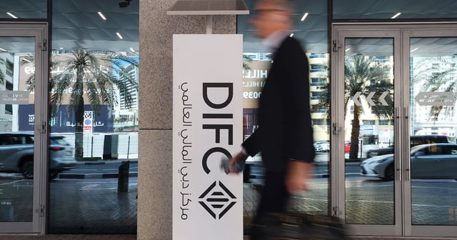 Dubai International Financial Centre is home to more than 1,500 FinTech and AI companies. Chris Whiteoak / The National