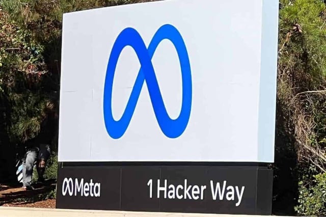Meta's headquarters in Cupertino, California. Picture: X / @EliBurton_
