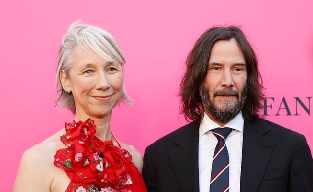 Alexandra Grant y Keanu Reeves mantienen una relación desde hace más de diez años