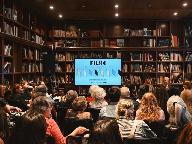 El Festival Internacional de Literatura se lleva a cabo en Buenos Aires.