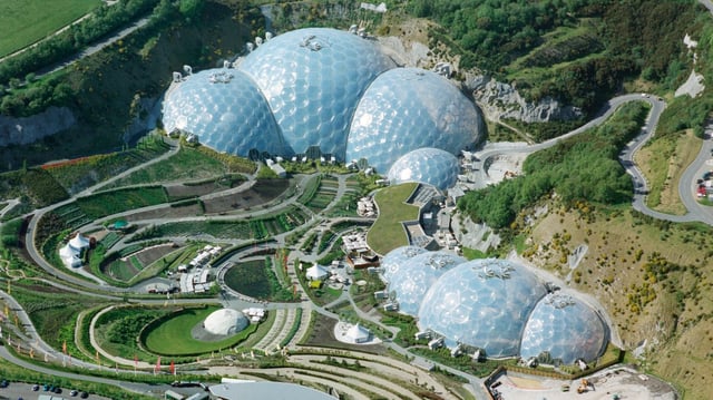 The Eden Project in Cornwall was welcoming more than a million visitors a year before the pandemic