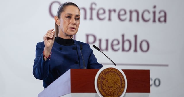 Sheinbaum respondió a los ataques de Salinas Pliego con preguntas de su "pasado oscuro". Foto: Andrea Murcia, Cuartoscuro
