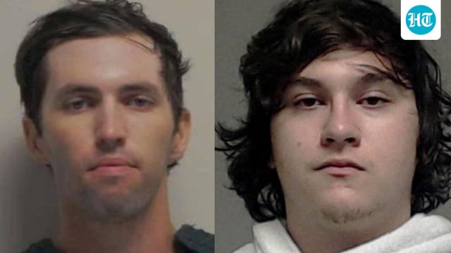 Joshua Jahn (R) searched for Charlie Kirk 'shot video' before Dallas shooting