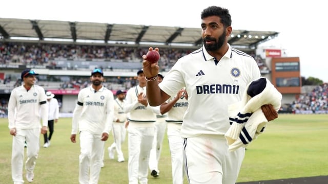 India pacer Jasprit Bumrah during Anderson-Tendulkar Trophy 2025 | Image: ANI
