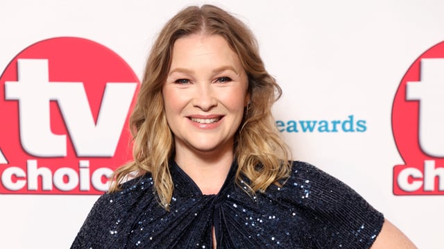 Joanna Page at the TV Choice Awards in 2024 in London, England.