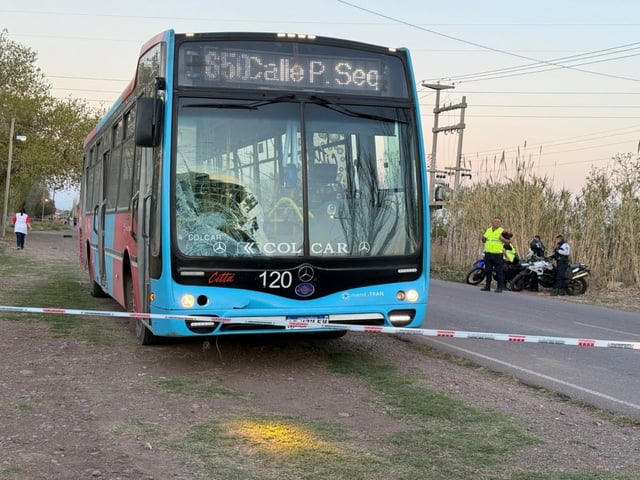 Dos hermanitas de 7 y 10 años murieron atropelladas en Mendoza cuando volvían de la escuela. Foto: Seguridad de Mendoza
