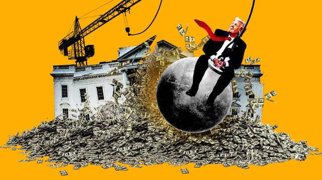Trump's smash and grab