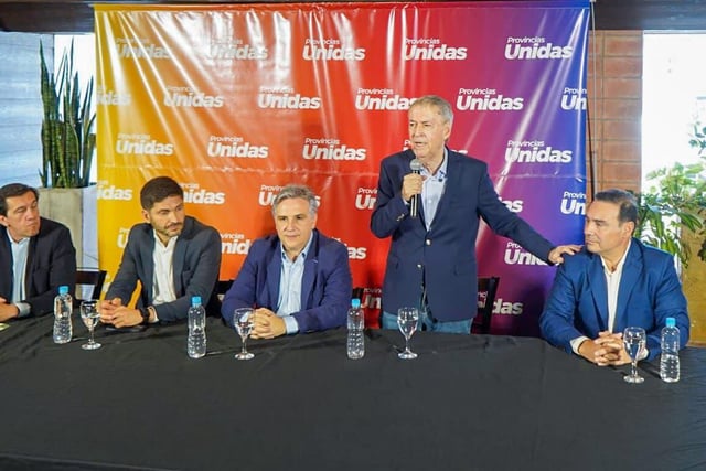 El exgobernador y candidato a diputado por Provincias Unidas Juan Schiaretti apoyó la moción de censura contra Guillermo Francos