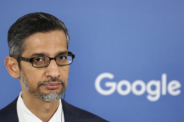 Google CEO Sundar Pichai.