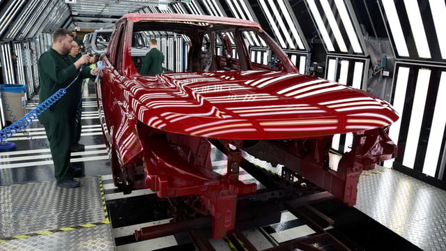 JLR employees in Wolverhampton, the West Midlands and Merseyside have still not returned to work after a shutdown of 25 days