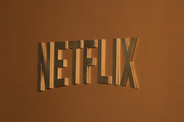 A Netflix logo is pictured in Los Angeles, California, U.S., February 23, 2025. REUTERS/Mike Blake/File photo