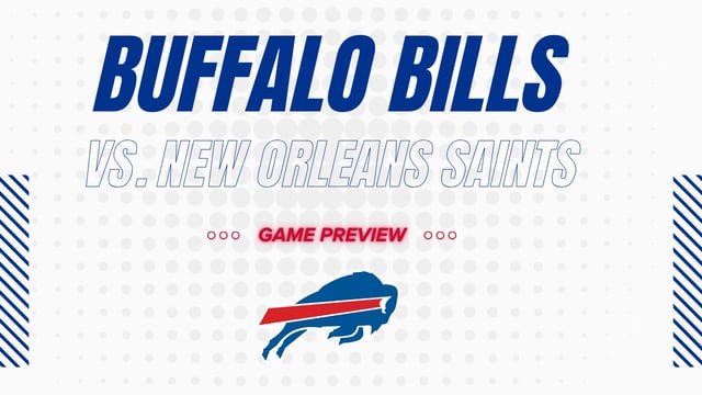 Buffalo Bills vs New Orleans Saints preview GFX