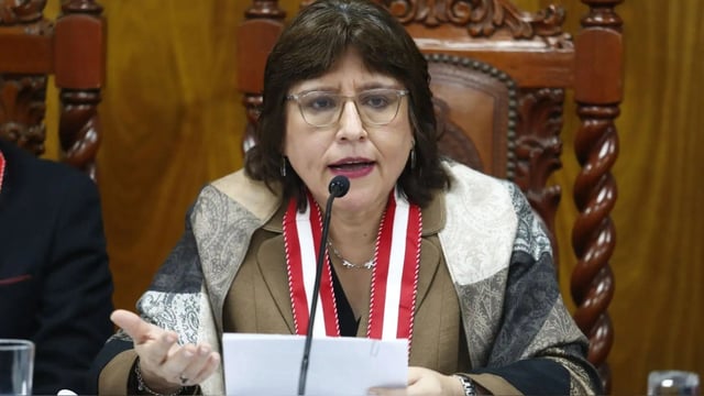 Delia Espinoza fue suspendida del cargo por no haber acatado la resolución de la JNJ que reponía a Patricia Benavides como fiscal de la Nación.