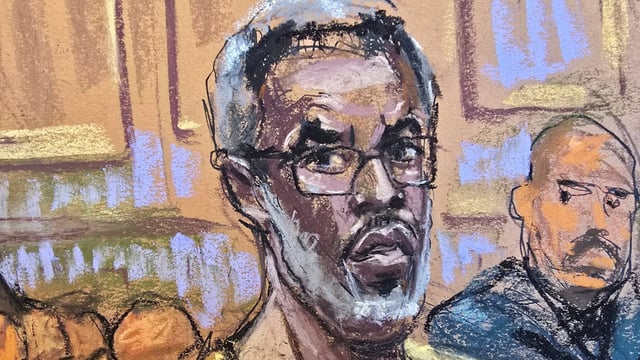 Diddy zeigt sich gealtert und grau vor Gericht, seine Anwälte kämpft gegen das Urteil.