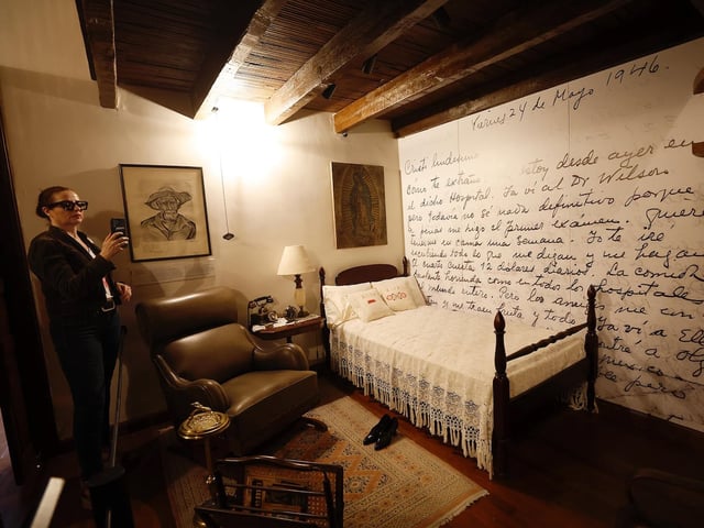 Una vista del 'Museo Casa Kahlo'.