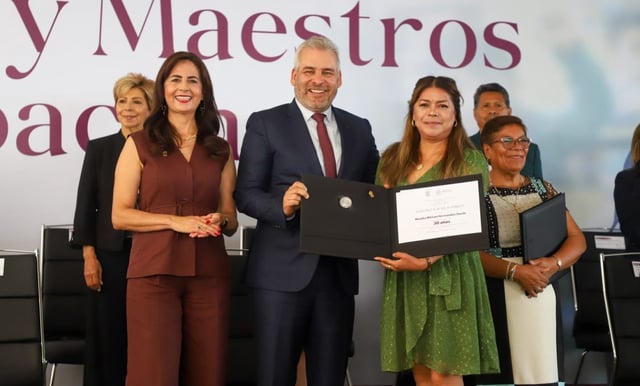 Logra Michoacán avance histórico en educación: Gaby Molina