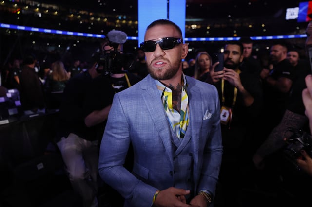 Boxing - Daniel Dubois v Anthony Joshua - IBF World Heavyweight Title - Wembley Stadium, London, Britain - September 21, 2024 Conor McGregor before the fight Action Images via Reuters/Andrew Couldridge/File photo