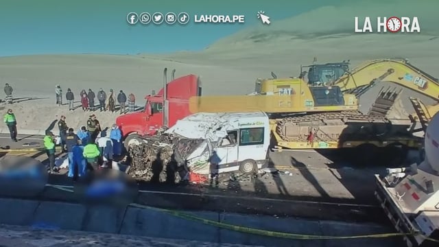 Puno: triple choque en la carretera Puno-Moquegua deja al menos 13 muertos