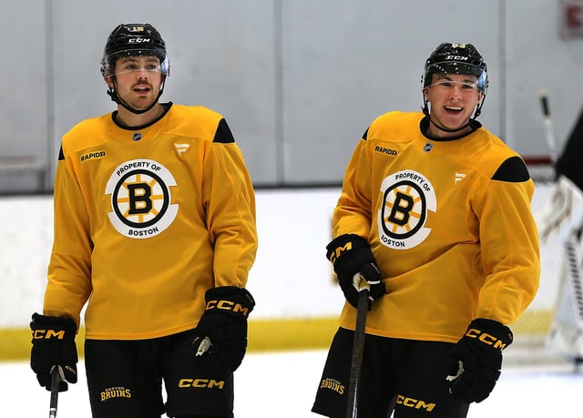 Johnny Beecher could be on the roster bubble with Boston.