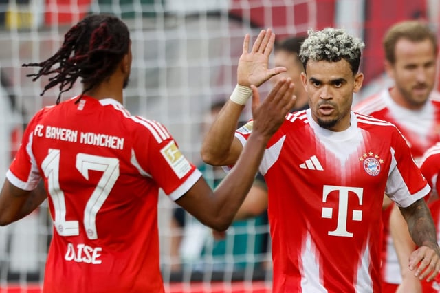 Luis Díaz será titular en el Bayern Múnich frente al Werder Bremen por la quinta fecha de la Bundesliga 2025. (Foto: AFP)