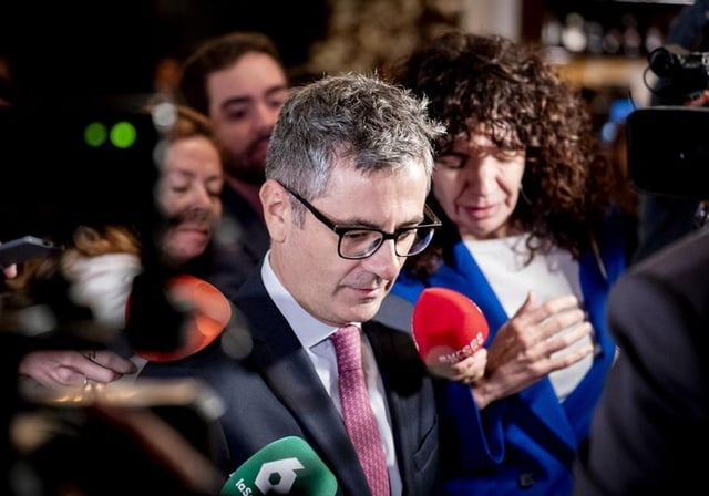 El ministro de Justicia, Félix Bolaños