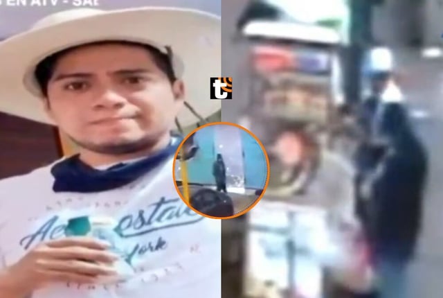 José Manuel Estrada Gonzáles de 32 años fue acribillado en La Victoria y el sicario fue detenido.