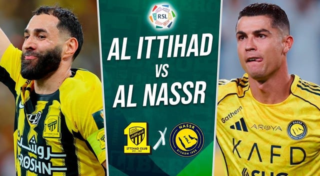 Al Nassr vs. Al Ittihad EN VIVO con Cristiano Ronaldo y Benzema: pronóstico, hora y dónde ver