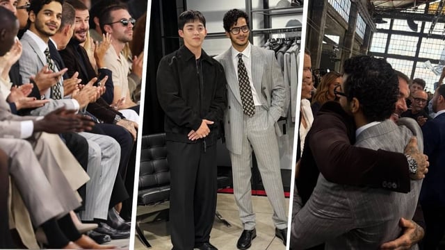 Ishaan Khatter Meets  David Beckham At Milan Fashion Show | Image: Instagram