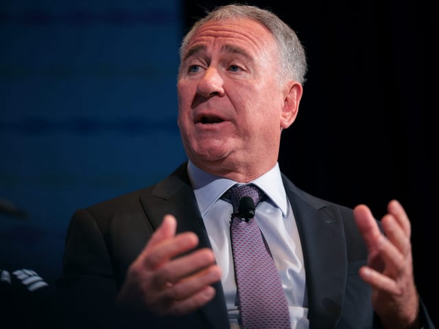 "It should literally be if you graduate from one of America's great universities, great graduate schools, you just get a visa stamp to your degree," Ken Griffin said of foreign students in the US.